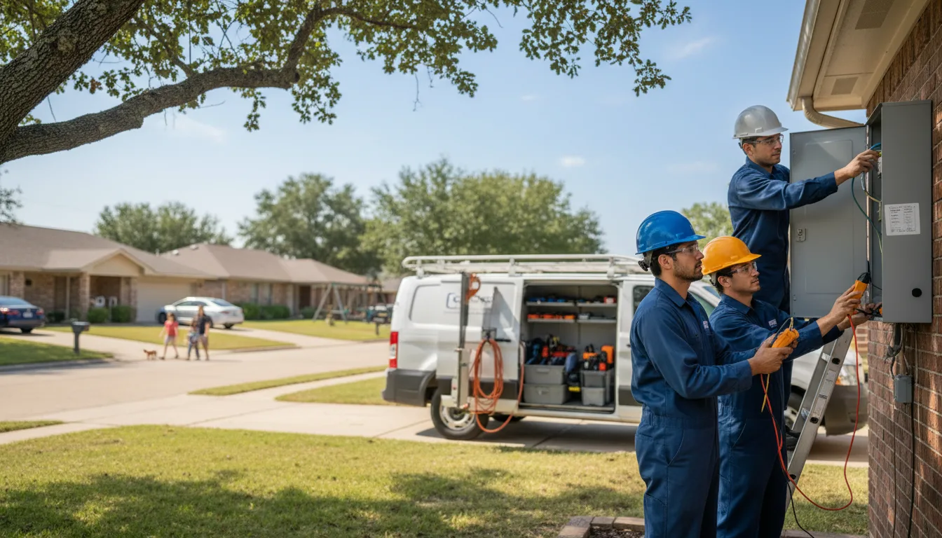 Certified electrician providing emergency electrical services in Petroleum, WV